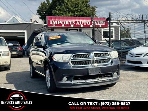 Blue 2013 Dodge Durango Crew