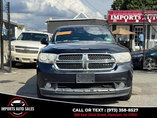 Blue 2013 Dodge Durango Crew