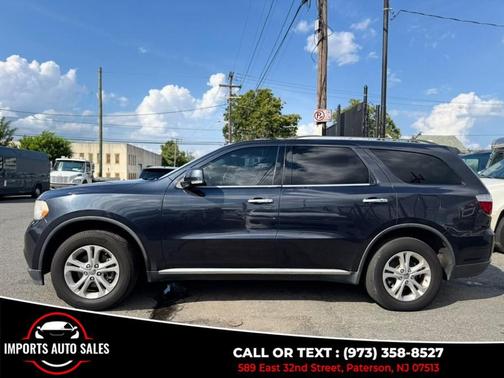 Blue 2013 Dodge Durango Crew