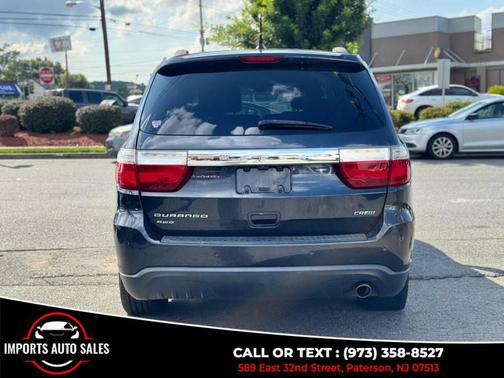 Blue 2013 Dodge Durango Crew