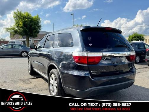 Blue 2013 Dodge Durango Crew