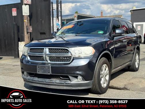 Blue 2013 Dodge Durango Crew