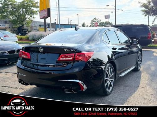 Black 2018 Acura TLX V6 w/Technology Package