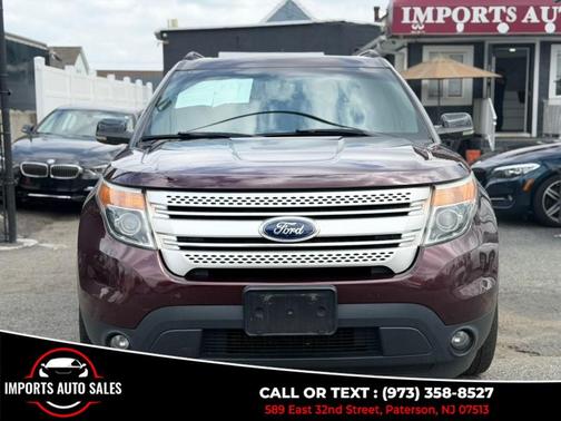 Red 2011 Ford Explorer XLT