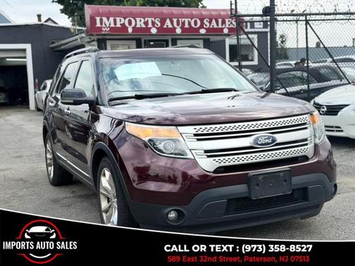 Red 2011 Ford Explorer XLT