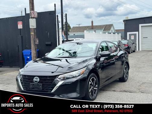 Black 2024 Nissan Sentra SV