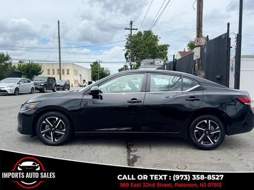 Black 2024 Nissan Sentra SV