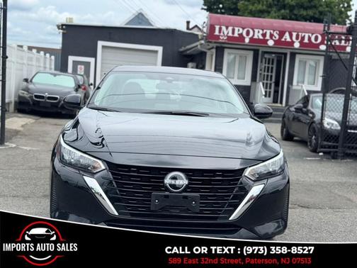Black 2024 Nissan Sentra SV