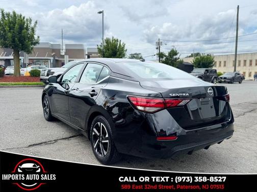 Black 2024 Nissan Sentra SV