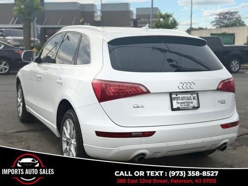 White 2012 Audi Q5 2.0T Premium Plus