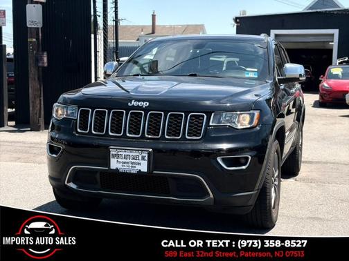 Black 2018 Jeep Grand Cherokee Limited