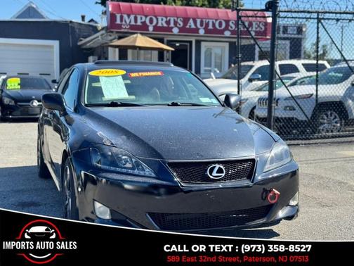 Black 2008 Lexus IS 250