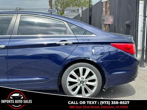 Indigo Night Mica 2012 Hyundai SONATA SE