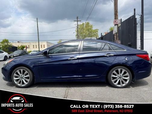 Indigo Night Mica 2012 Hyundai SONATA SE