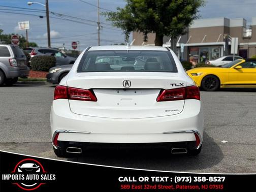 White 2019 Acura TLX V6 w/Technology Package