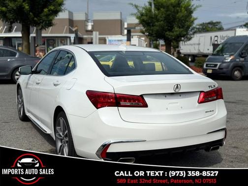 White 2019 Acura TLX V6 w/Technology Package