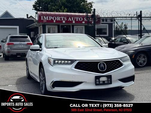 White 2019 Acura TLX V6 w/Technology Package