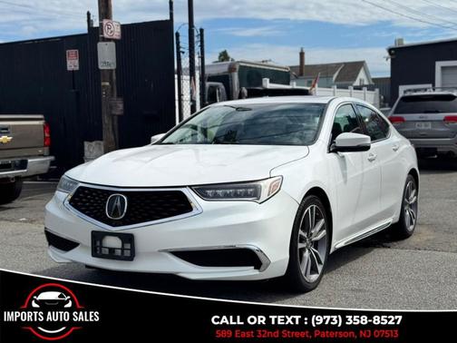 White 2019 Acura TLX V6 w/Technology Package