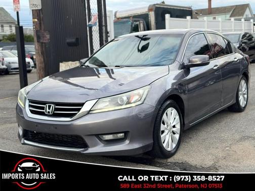 Gray 2014 Honda Accord EX-L