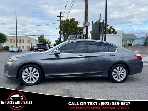 Gray 2014 Honda Accord EX-L