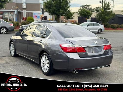 Gray 2014 Honda Accord EX-L