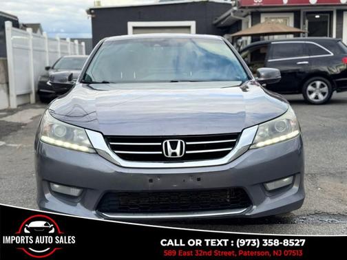 Gray 2014 Honda Accord EX-L