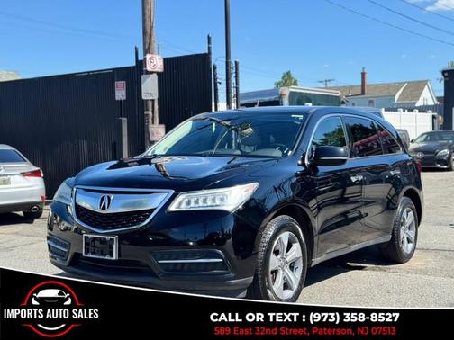 Black 2016 Acura MDX 3.5L AcuraWatch Plus Package