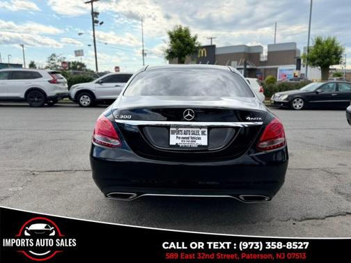 Black 2017 Mercedes-Benz C-Class C 300 4MATIC
