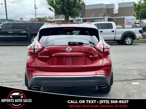 Cayenne Red 2015 Nissan Murano SL
