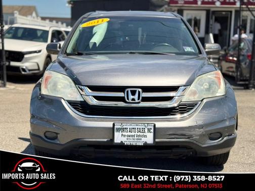 Gray 2011 Honda CR-V EX-L