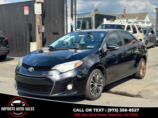 Black 2014 Toyota Corolla S
