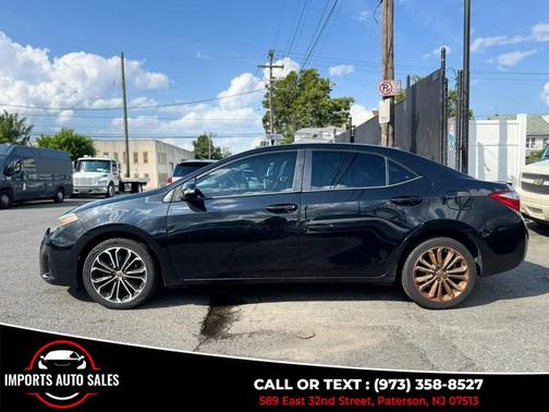 Black 2014 Toyota Corolla S