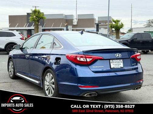 Lakeside Blue 2016 Hyundai SONATA Sport