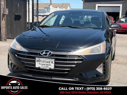 Black 2020 Hyundai ELANTRA Value Edition