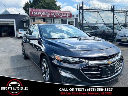 Blue 2023 Chevrolet Malibu LT