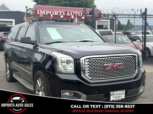 Black 2015 GMC Yukon XL Denali