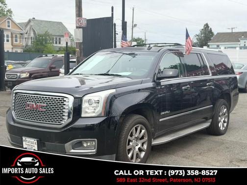 Black 2015 GMC Yukon XL Denali