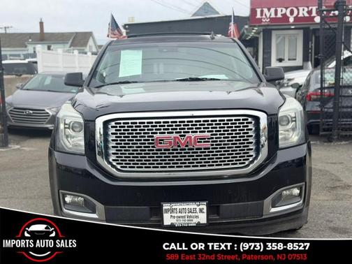 Black 2015 GMC Yukon XL Denali