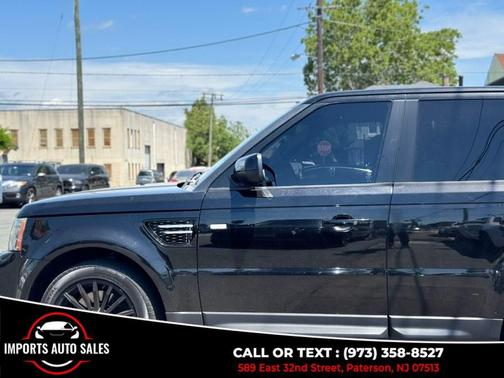 Black 2013 Land Rover Range Rover Sport HSE
