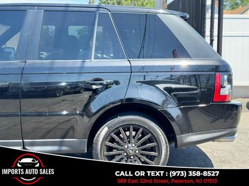 Black 2013 Land Rover Range Rover Sport HSE