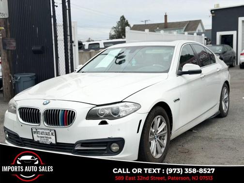 White 2015 BMW 528 i xDrive