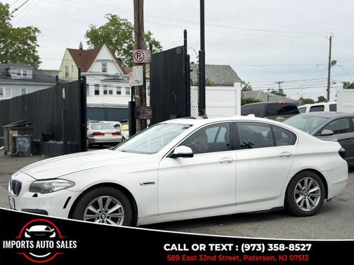 White 2015 BMW 528 i xDrive
