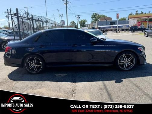 Blue 2019 Mercedes-Benz E-Class E 300 4MATIC