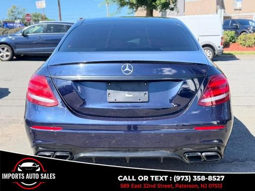 Blue 2019 Mercedes-Benz E-Class E 300 4MATIC