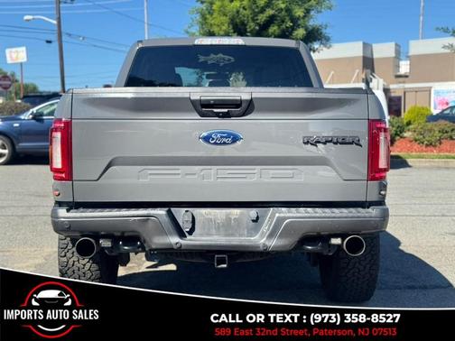 Silver 2018 Ford F-150 Raptor