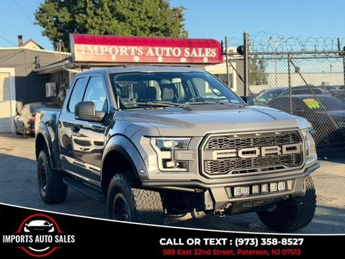Silver 2018 Ford F-150 Raptor