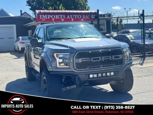 Silver 2018 Ford F-150 Raptor