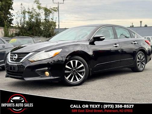 Black 2016 Nissan Altima 2.5 SV