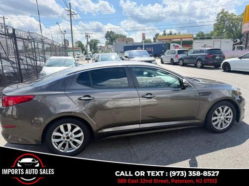 Gray 2014 Kia Optima EX