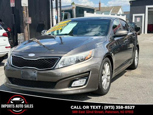 Gray 2014 Kia Optima EX